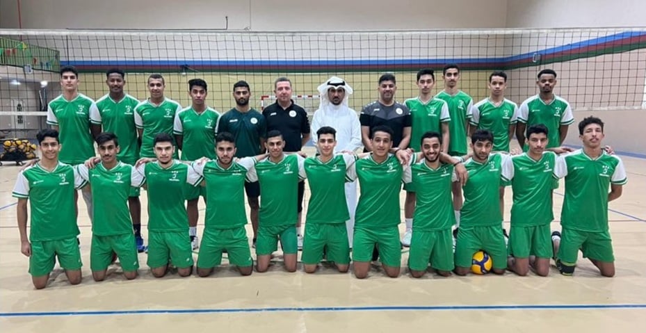 أخضر الطائرة يواصل تدريباته في معسكر الشرقية