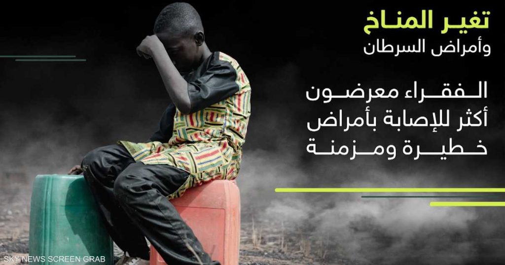 دراسة تكشف تأثير تغير المناخ على الإصابة بالسرطان