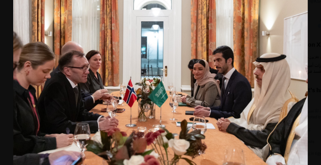 وزير الخارجية يبحث مع نظيره النرويجي تطورات الأوضاع في غزة