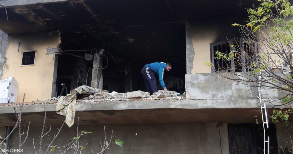 مقتل امرأة وإصابة زوجها في قصف إسرائيلي جنوبي لبنان