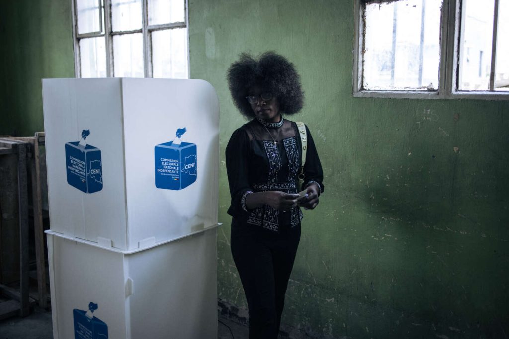 وفي شرق جمهورية الكونغو الديمقراطية، إجراء انتخابات على الأقل للنازحين