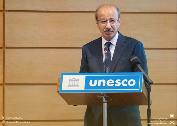 مندوب السعودية لدى اليونسكو يستعرض جهود المملكة في خدمة اللغة العربية