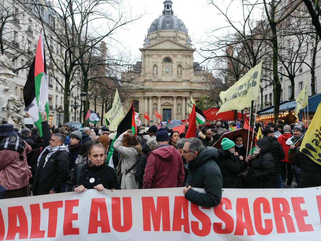 مظاهرات بأوروبا وإندونيسيا تنديدا بالحرب على غزة