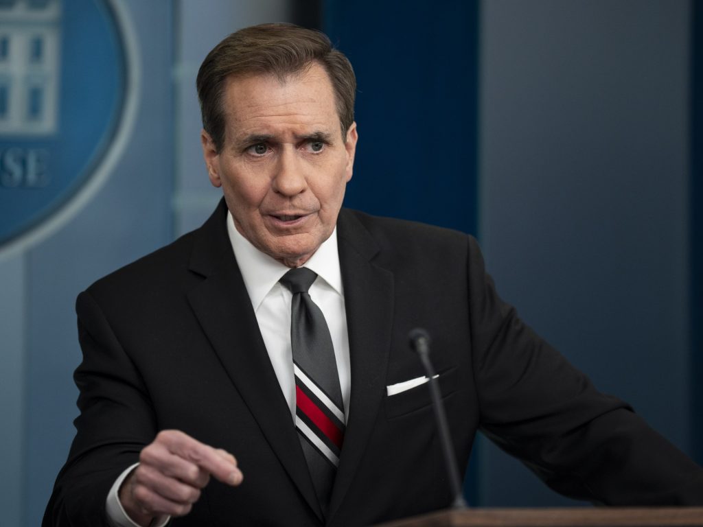 كيربي: بايدن متفائل بإمكانية التوصل لحل الدولتين