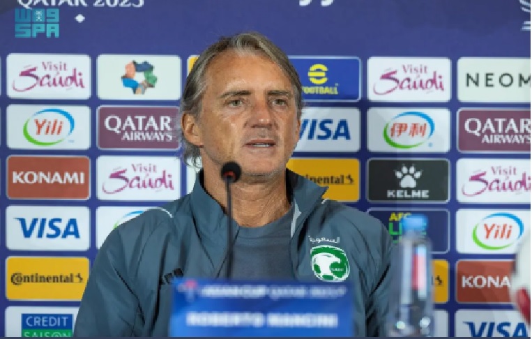 «مانشيني»: منتخب تايلند صعب.. والمشاركة في المباريات للاعب الجاهز