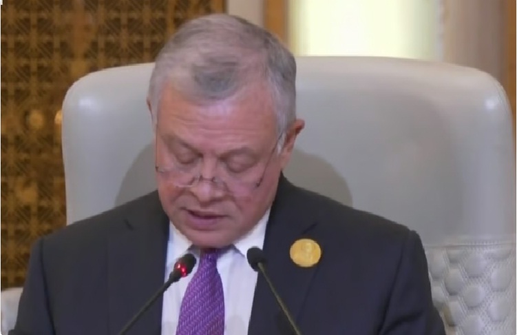 العاهل الأردني: أي عملية إسرائيلية في رفح غير مقبولة وسيكون لها تداعيات كارثية