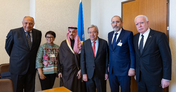 وفد القمة العربية الإسلامية يطالب بالتصدي لانتهاكات «الاحتلال» الصارخة ضد الفلسطينيين