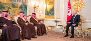 وزير الداخلية يبحث مع الرئيس التونسي العلاقات الثنائية والتعاون الأمني
