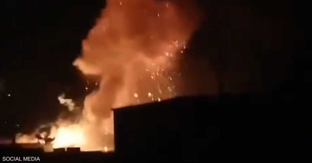 بالفيديو: قتلى في هجوم إسرائيلي على حلب بسوريا