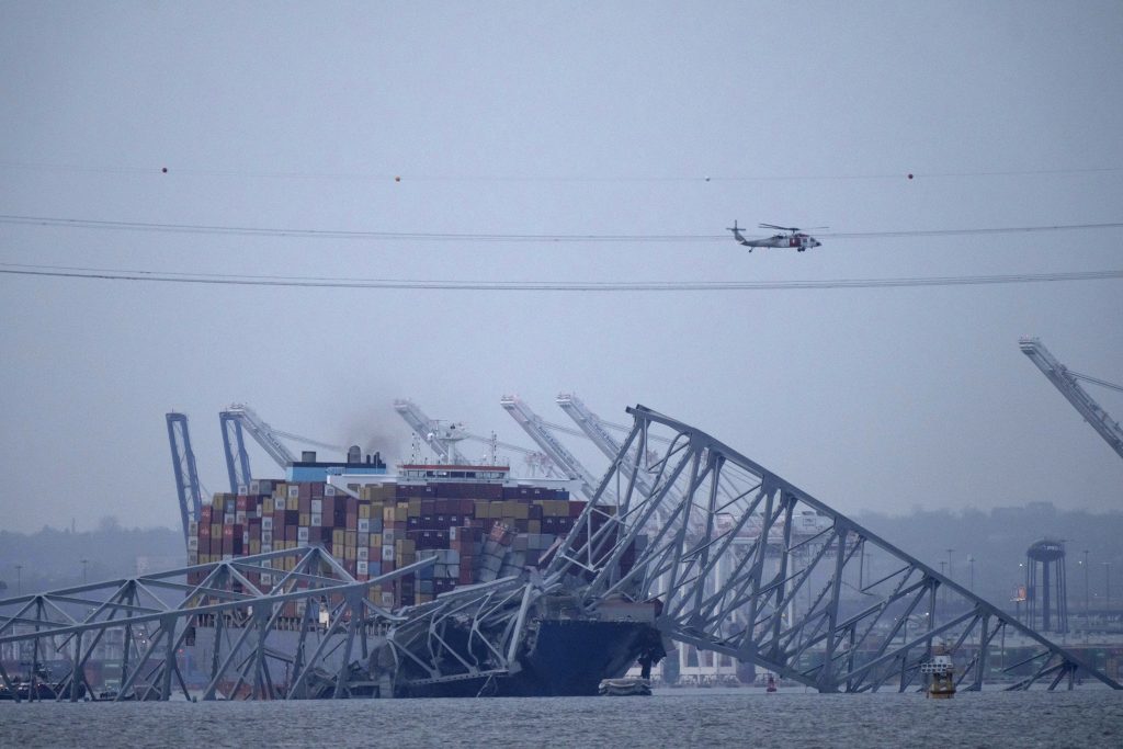 جسر بالتيمور المنهار.. الحكومة الأميركية تمنح ولاية ميريلاند 60 مليون دولار