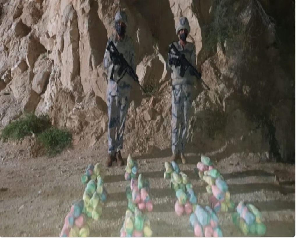 حرس الحدود بجازان يحبط تهريب 71 كيلوجرامًا من نبات القات المخدر