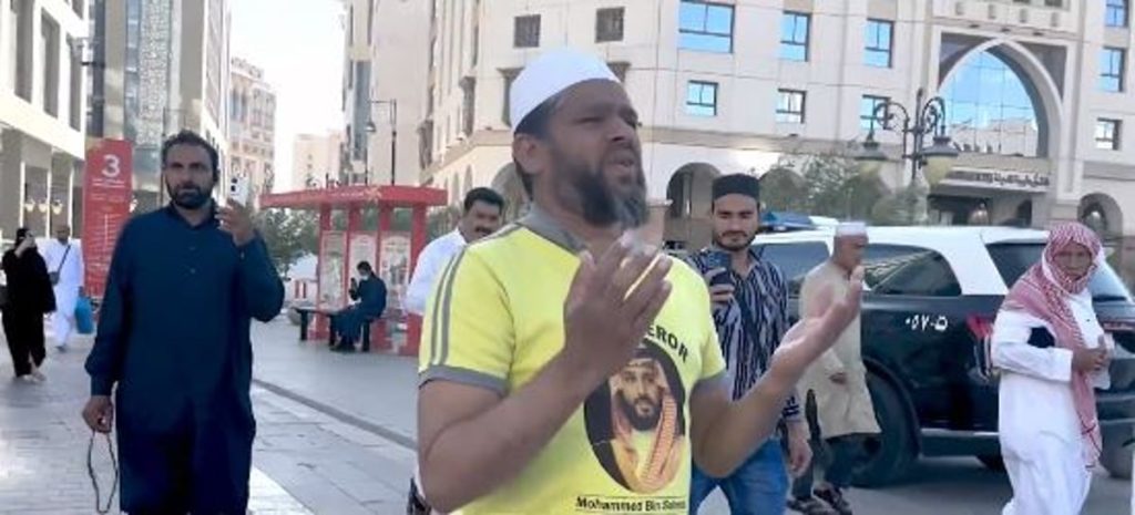 في رحلة استغرقت 8 أشهر سيرا على الأقدام.. معتمر هندي يصل المدينة آملا اختتام عامه بأداء الحج (فيديو)