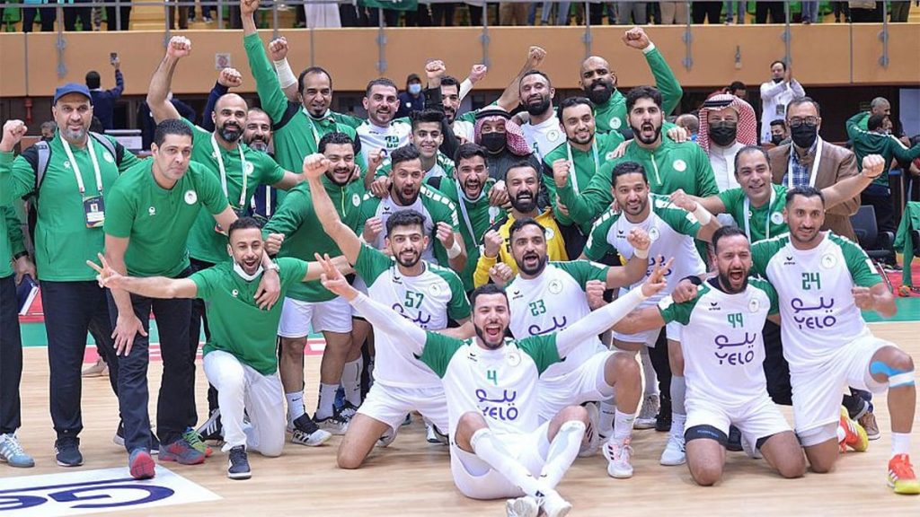 أخضر اليد يحقق فوزه الثاني أمام عمان في دورة الألعاب الخليجية للشباب