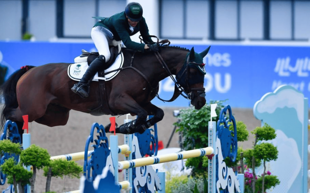 أخضر قفز الحواجز يدشن اليوم مشاركته في دورة الألعاب الخليجية