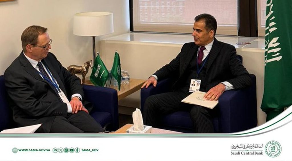 محافظ البنك المركزي يناقش مع نظيره الدنماركي الأوضاع الاقتصادية العالمية والإقليمية