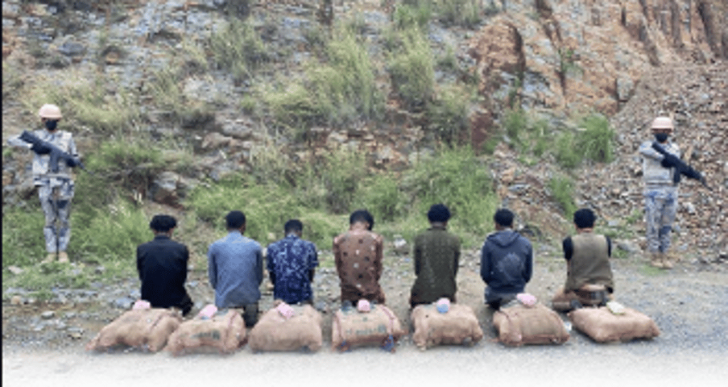 إحباط تهريب 71 كيلوجرامًا من الحشيش المخدر في جازان