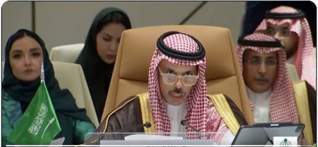 بيان الرياض بشأن الحرب في غزة يشدد على ضرورة الوقف الفوري لإطلاق النار وحل الدولتين