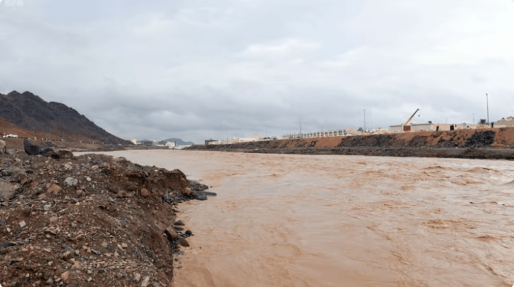 تنبيه من الدفاع المدني بشأن تجمعات المياه