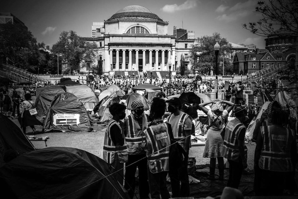 جامعة كولومبيا، موطن الطلاب للحركة المؤيدة للفلسطينيين