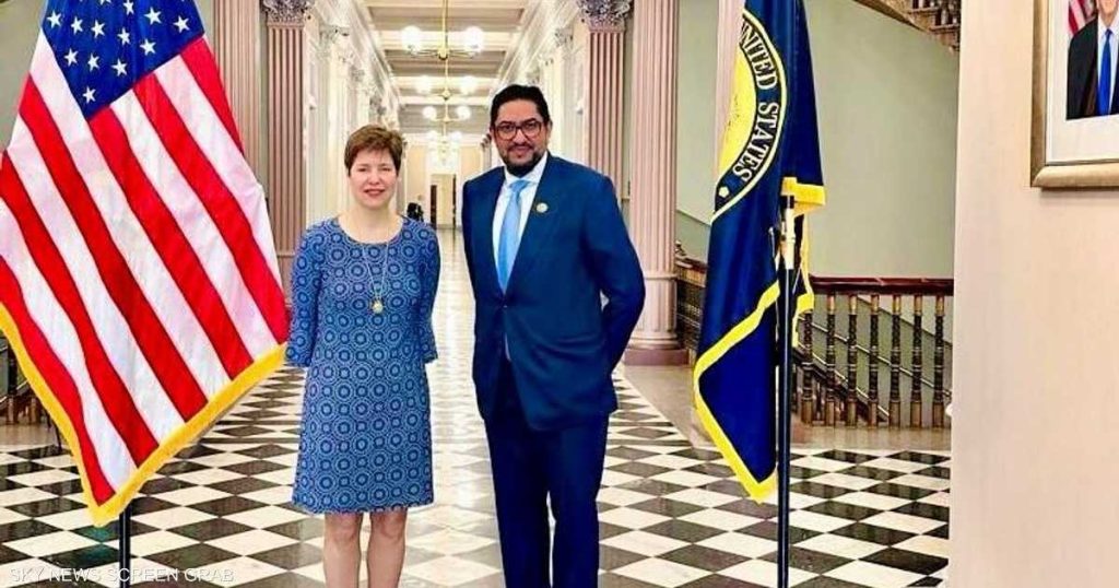 أمين عام منتدى أبوظبي للسلم يتباحث مع مساعدة بايدن الخاصة