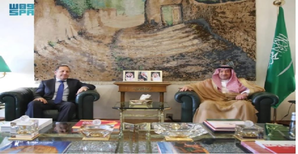 نائب وزير الخارجية يستقبل سفير تشيلي غير المقيم لدى المملكة