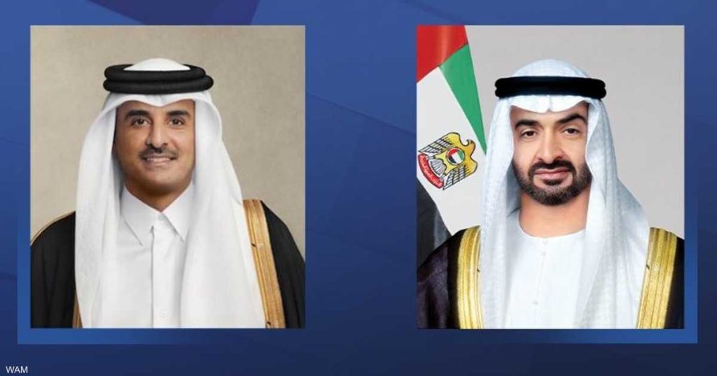 أمير قطر يصل إلى الإمارات في زيارة أخوية