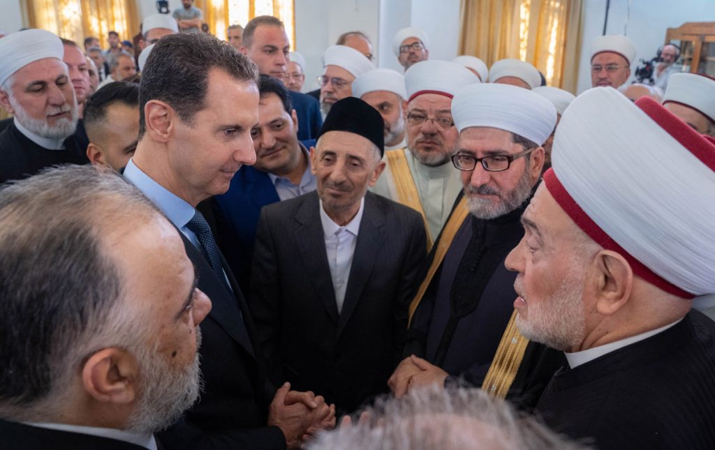 فيديو.. أول تعليق من بشار الأسد بعد تشخيص إصابة زوجته بسرطان الدم