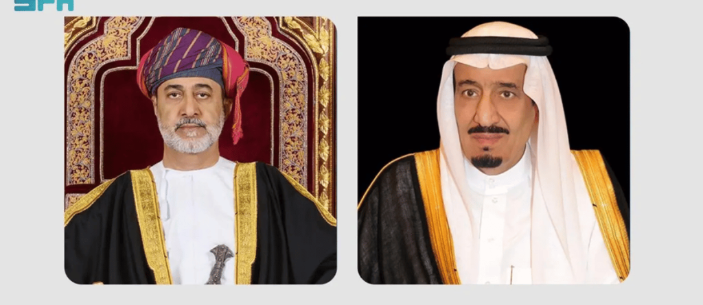 سلطان عُمان يهنئ خادم الحرمين الشريفين بنجاح موسم حج هذا العام