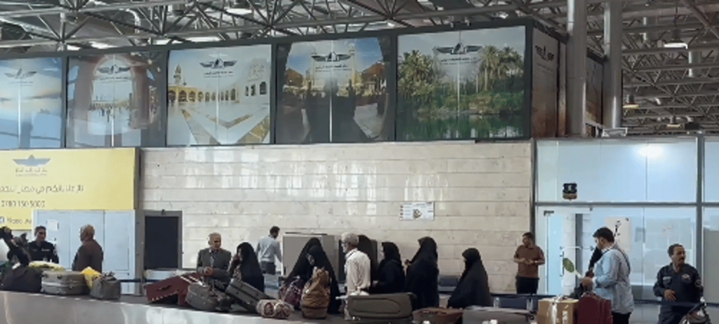 بالفيديو.. النجف تستقبل أولى الرحلات الجوية القادمة من الدمام