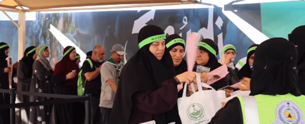 مدينة الحجاج بحالة عمار تباشر خدمة ضيوف الرحمن