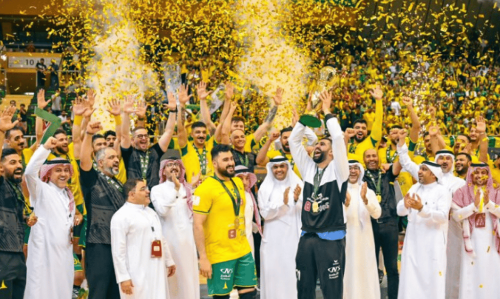 الخليج بطلًا لكأس النخبة لكرة اليد للمرة الأولى في تاريخه