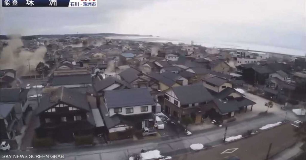 فيديو.. زلزالان قويان يضربان قبالة ساحل اليابان