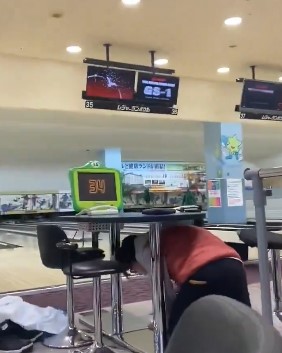 صورة من مقطع فيديو نسب لزلزال اليابان الأخير