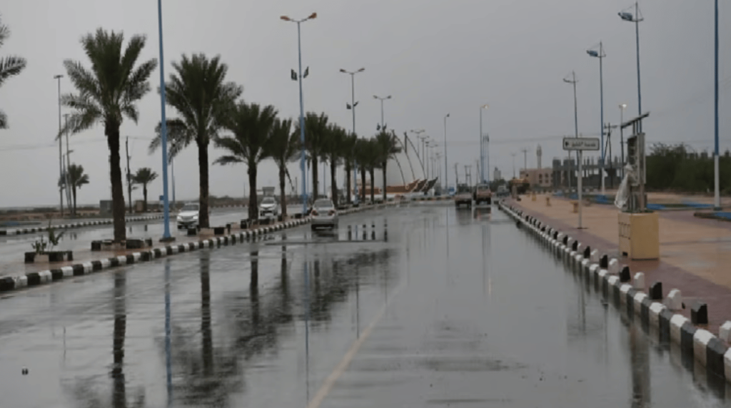 الأرصاد: استمرار هطول الأمطار على 7 مناطق حتى الأحد المقبل