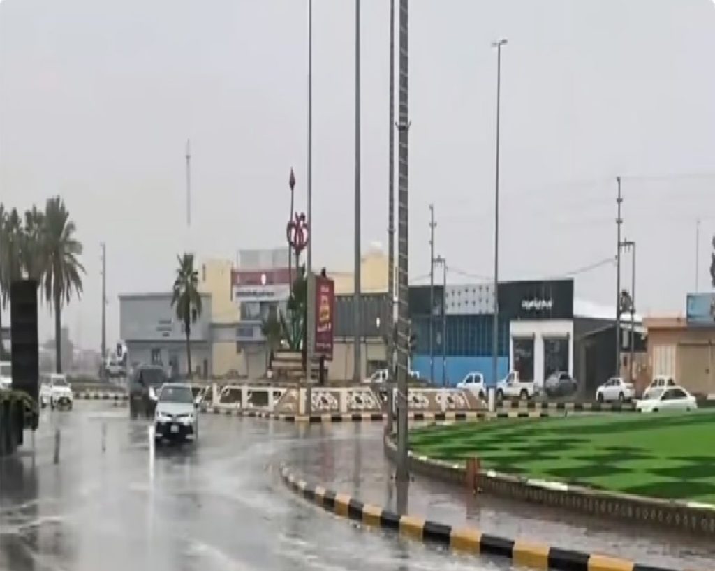 «الوطني للأرصاد»: أمطار غزيرة على محافظتي المهد ووادي الفرع