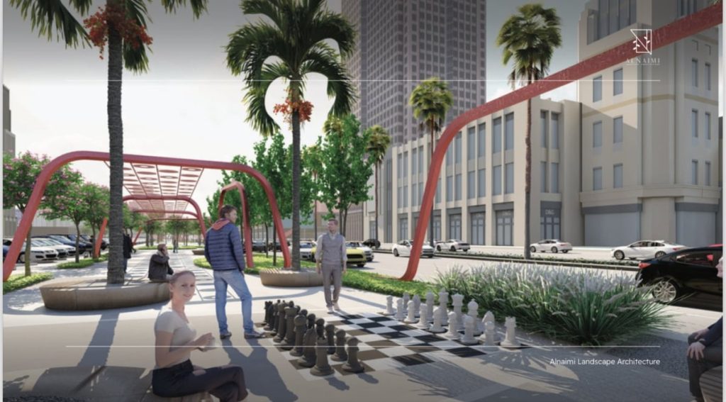 بلدية الخبر تطور ممشى طريق الأمير تركي بمسطحات خضراء ومواقف جديدة