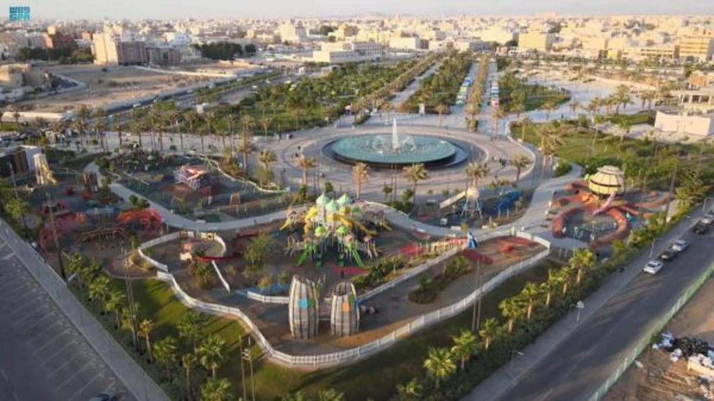 حديقة الأمير ماجد بجدة تحتفي باليوم الوطني الـ94
