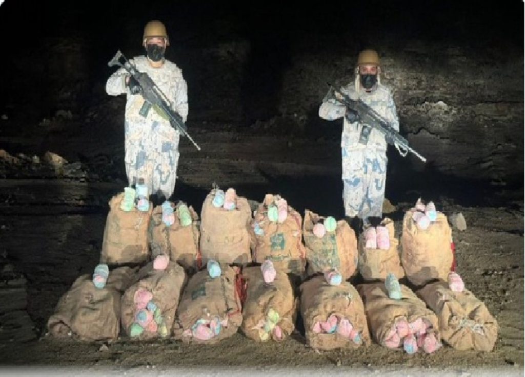 حرس الحدود بمنطقة جازان يحبط تهريب 165 كيلوجرامًا من نبات القات