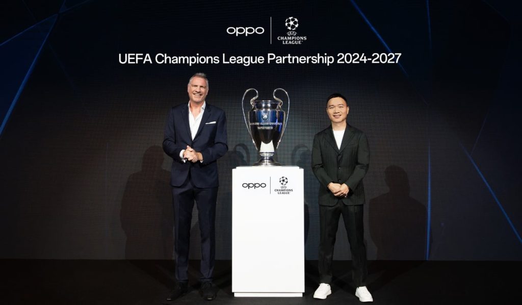 «OPPO» تجدد شراكتها مع الاتحاد الأوروبي لكرة القدم للمواسم الثلاثة المقبلة