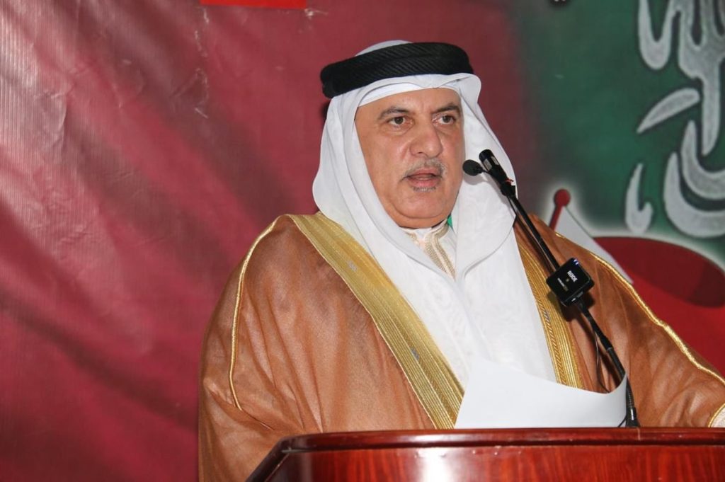 بو زبون يشارك السعوديين فرحة يوم الوطن من البحرين