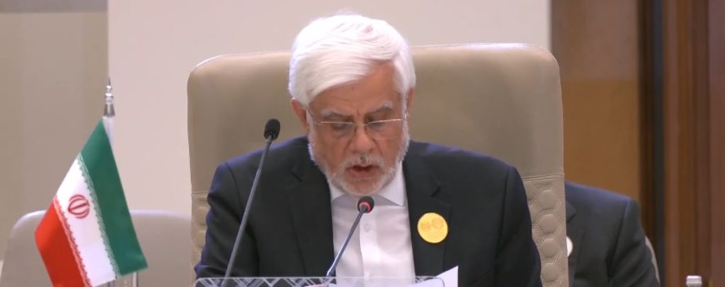 نائب رئيس إيران: المجتمع الدولي بقي صامتًا أمام الإبادة الإسرائيلية بحق الشعب الفلسطيني
