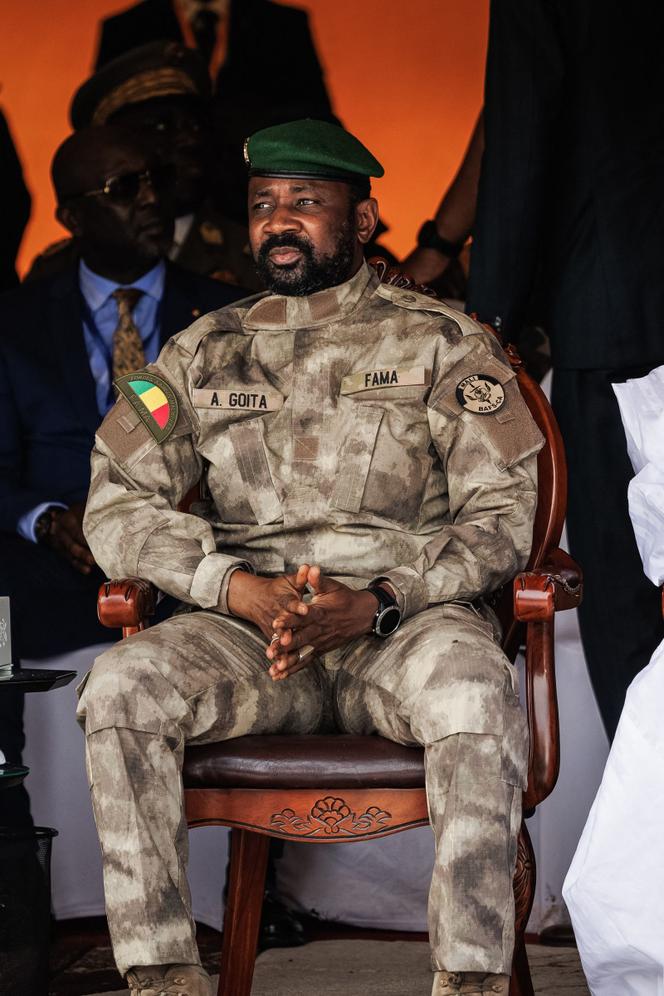العقيد أسيمي جويتا ، رئيس فريق Power Junta في مالي في 22 سبتمبر 2022.