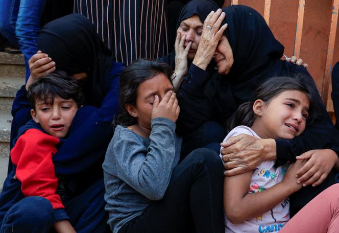 في مستشفى ناصر في خان يونيس ، في جنوب قطاع غزة ، في 21 مايو 2025.