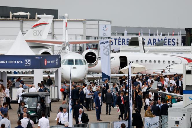 في سالون الدولي للملاحة الجوية و Bourget Espace (Seine-Saint-Denis) ، 19 يونيو 2023.