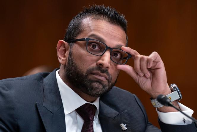 مدير الشرطة الفيدرالية الأمريكية (FBI) ، كاش باتيل ، في واشنطن ، في 8 مايو 2025.