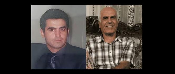 تم بث الصور على الشبكات الاجتماعية لمهدي حسن وبروز إهساني ، شنقها السلطات الإيرانية ، في 25 يوليو 2025.
