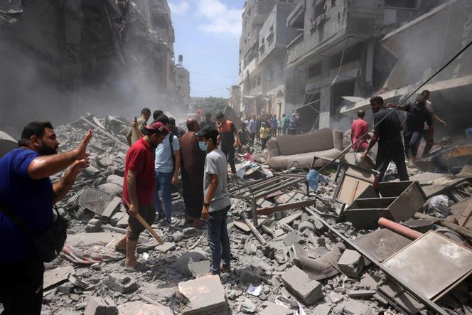 بعد إضراب إسرائيلي ، في منطقة Zeitoun ، في مدينة غزة ، في 8 أغسطس 2025.