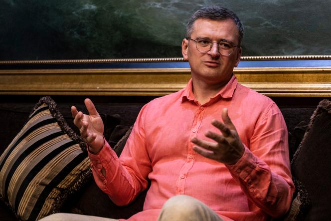 Dmytro Kuleba ، وزير الخارجية السابق الأوكراني ، في Kyiv ، 16 أغسطس 2025.