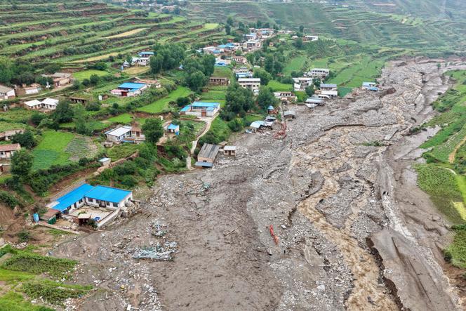 في مقاطعة غانسو ، الصين ، 8 أغسطس 2025.