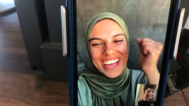 فاطمة هاسونا في الفيلم الوثائقي 